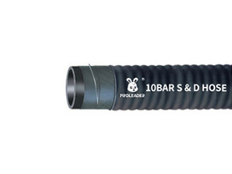 Шланг для всасывания и слива воды 10 бар – гофрированный