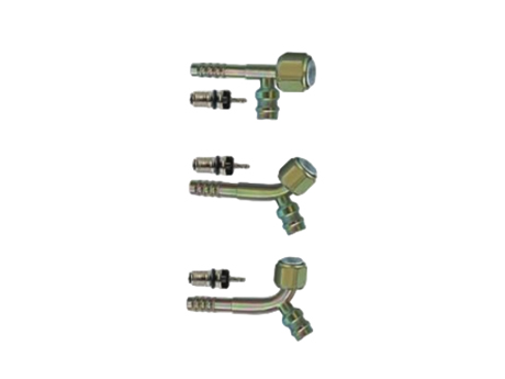 железное соединение с клапаном высокого и низкого давления r134a